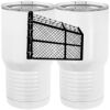 20 oz. Tall Stainless Steel Vacuum Insulated Tumbler White Thumbnail