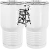 20 oz. Tall Stainless Steel Vacuum Insulated Tumbler White Thumbnail