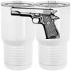 20 oz. Tall Stainless Steel Vacuum Insulated Tumbler White Thumbnail