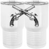20 oz. Tall Stainless Steel Vacuum Insulated Tumbler White Thumbnail