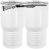 20 oz. Tall Stainless Steel Vacuum Insulated Tumbler White Thumbnail