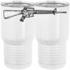 20 oz. Tall Stainless Steel Vacuum Insulated Tumbler White Thumbnail