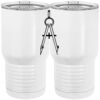 20 oz. Tall Stainless Steel Vacuum Insulated Tumbler White Thumbnail