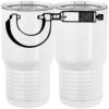20 oz. Tall Stainless Steel Vacuum Insulated Tumbler White Thumbnail
