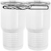 20 oz. Tall Stainless Steel Vacuum Insulated Tumbler White Thumbnail