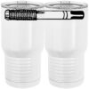 20 oz. Tall Stainless Steel Vacuum Insulated Tumbler White Thumbnail