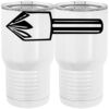 20 oz. Tall Stainless Steel Vacuum Insulated Tumbler White Thumbnail