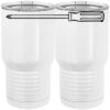 20 oz. Tall Stainless Steel Vacuum Insulated Tumbler White Thumbnail