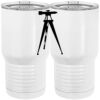 20 oz. Tall Stainless Steel Vacuum Insulated Tumbler White Thumbnail