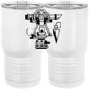 20 oz. Tall Stainless Steel Vacuum Insulated Tumbler White Thumbnail