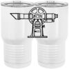 20 oz. Tall Stainless Steel Vacuum Insulated Tumbler White Thumbnail