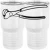 20 oz. Tall Stainless Steel Vacuum Insulated Tumbler White Thumbnail