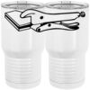 20 oz. Tall Stainless Steel Vacuum Insulated Tumbler White Thumbnail