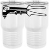 20 oz. Tall Stainless Steel Vacuum Insulated Tumbler White Thumbnail