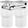 20 oz. Tall Stainless Steel Vacuum Insulated Tumbler White Thumbnail