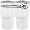 20 oz. Tall Stainless Steel Vacuum Insulated Tumbler White Thumbnail