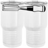 20 oz. Tall Stainless Steel Vacuum Insulated Tumbler White Thumbnail