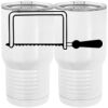 20 oz. Tall Stainless Steel Vacuum Insulated Tumbler White Thumbnail