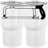 20 oz. Tall Stainless Steel Vacuum Insulated Tumbler White Thumbnail