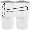 20 oz. Tall Stainless Steel Vacuum Insulated Tumbler White Thumbnail
