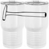 20 oz. Tall Stainless Steel Vacuum Insulated Tumbler White Thumbnail
