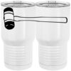 20 oz. Tall Stainless Steel Vacuum Insulated Tumbler White Thumbnail
