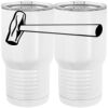 20 oz. Tall Stainless Steel Vacuum Insulated Tumbler White Thumbnail