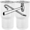20 oz. Tall Stainless Steel Vacuum Insulated Tumbler White Thumbnail
