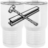 20 oz. Tall Stainless Steel Vacuum Insulated Tumbler White Thumbnail