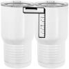 20 oz. Tall Stainless Steel Vacuum Insulated Tumbler White Thumbnail