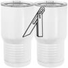 20 oz. Tall Stainless Steel Vacuum Insulated Tumbler White Thumbnail
