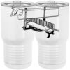 20 oz. Tall Stainless Steel Vacuum Insulated Tumbler White Thumbnail