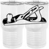 20 oz. Tall Stainless Steel Vacuum Insulated Tumbler White Thumbnail