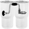 20 oz. Tall Stainless Steel Vacuum Insulated Tumbler White Thumbnail