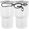 20 oz. Tall Stainless Steel Vacuum Insulated Tumbler White Thumbnail