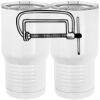 20 oz. Tall Stainless Steel Vacuum Insulated Tumbler White Thumbnail
