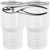 20 oz. Tall Stainless Steel Vacuum Insulated Tumbler White Thumbnail