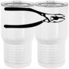 20 oz. Tall Stainless Steel Vacuum Insulated Tumbler White Thumbnail