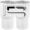 20 oz. Tall Stainless Steel Vacuum Insulated Tumbler White Thumbnail