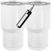 20 oz. Tall Stainless Steel Vacuum Insulated Tumbler White Thumbnail