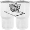 20 oz. Tall Stainless Steel Vacuum Insulated Tumbler White Thumbnail
