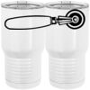 20 oz. Tall Stainless Steel Vacuum Insulated Tumbler White Thumbnail