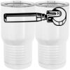20 oz. Tall Stainless Steel Vacuum Insulated Tumbler White Thumbnail
