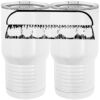 20 oz. Tall Stainless Steel Vacuum Insulated Tumbler White Thumbnail