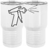 20 oz. Tall Stainless Steel Vacuum Insulated Tumbler White Thumbnail