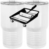 20 oz. Tall Stainless Steel Vacuum Insulated Tumbler White Thumbnail