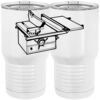 20 oz. Tall Stainless Steel Vacuum Insulated Tumbler White Thumbnail