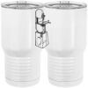 20 oz. Tall Stainless Steel Vacuum Insulated Tumbler White Thumbnail