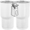 20 oz. Tall Stainless Steel Vacuum Insulated Tumbler White Thumbnail