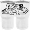 20 oz. Tall Stainless Steel Vacuum Insulated Tumbler White Thumbnail